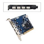 Belkin F5U220 5-Port USB 2.0 Hi-Speed PCI Card, 4 ext. 1 int., OEM ()