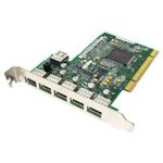 Adaptec AUA-5100 1xPCI to 6xUSB Enhanced Host Controller (adapter), OEM ()