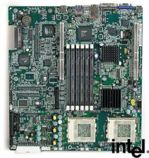 Intel Serverboard SCB2 Dual CPU S370 motherboard, up to 6GB ECC SDRAM, 133MHz FSB, ATX, 8MB VGA, Adaptec AIC-7899 Ultra160 SCSI card, Dual Intel PRO/100 LAN, OEM (системная плата)