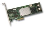 RAID Controller LSI Logic MegaRAID SATA 300-8ELP, 8 channel Serial ATA II-300, 128MB Cache, RAID levels: 0, 1, 5, 10, 50; PCI-E, OEM ()