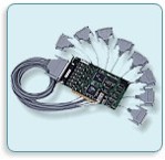 Moxa Technologies Intellio C218 TurboPCI 8-port Async Serial Interface Board, OEM ( )