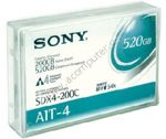 Streamer data cartridge SONY SDX4-200C 200/520GB, AIT-4, 8mm, 246m, .. (  )