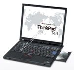 Notebook IBM ThinkPad T43 14", Pentium M 1.7GHz, 1GB RAM, 80GB HDD, DVD/CD-RW, VGA, S-Video, 2xUSB, LPT, LAN, Modem, 2xPCMCIA, IrDA, Wi-Fi, Bluetooth, p/n: 2373-N63, .. ( )