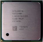 CPU Intel Pentium4 2.8GHz/512/533 (2800MHz), Northwood, S478, SL6QB, OEM ()