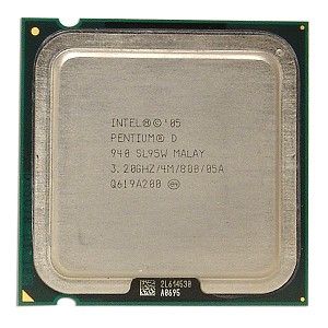 CPU Intel Pentium D 940 3.2GHz/4M/800, LGA775, SL95W, OEM ()