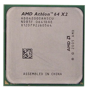 CPU AMD Athlon 64 X2 4200+ Socket AM2 (940) (S940), 2.2Ghz, 1MB Cache L2, Dual-Core, ADO4200IAA5CU, OEM ()