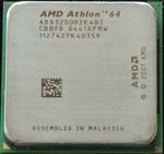 CPU AMD Athlon 64 3200+ 2000MHz, Socket 939, ADA3200DIK4BI, 512KB Cache L2, OEM (процессор)