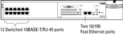 3Com 3C16950 SuperStack II Switch 1100, 24-ports 10Base-T, 2-ports 10/100Base-TX   ()