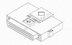 SUN Microsystems Active Terminator 50-pin SCSI-2 SE HDTS, p/n: 150-1346-02  ()