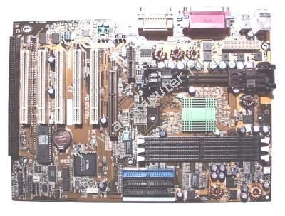 Motherboard ASUS K7M, CPU AMD Athlon, AMD 751 Northbridge chipset, 3xDIMM slots, 1xAGP, 5xPCI  ( )