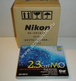MO disk Nikon D5-CD15, 2.3GB, 5.25", 512 Byte/sector, rewritable ( )