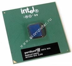 CPU Intel PIII-600E/256/100/1.65V (600MHz), SL3XU, PGA370, Coppermine, OEM ()