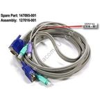 Compaq 12-Foot KVM Cable cpu to switch, p/n: 147095-001, OEM ()