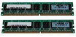 Hewlett-Packard (HP) 2GB (2x1GB) DDR2 RAM DIMMs Memory Kit, PC2-4200 (533MHz), ECC, 240-pin, p/n: 384376-051, 398448-001, OEM (  )