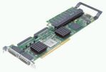 LSI Logic MegaRAID 320-4X Quad SCSI Ultra320 (U320) RAID controller, 4 channel, 128MB DDR Cache Memory/w BBU, 64-Bit 66Mhz/133Mhz PCI-X, RAID levels: 0,1,5,10,50, Series 531, retail ()