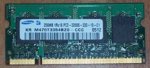 Samsung SODIMM M470T3354BZ0-CCC, 256MB, DDR2-400 (PC2-3200), OEM ( )