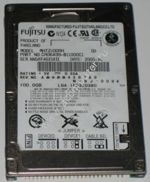 HDD Fujitsu MHT2100AH 100GB ATA-6, 8MB, 5400 rpm, 2.5" (notebook type), p/n: CA06499-B11000C1  (    )
