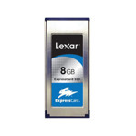 Lexar 8GB ExpressCard Solid State Drive (SSD) Flash Memory card, p/n: 2741  ( )