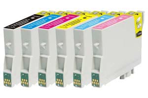 Epson T838684 3 pack Ink Cartridge Kit (T0483 Magenta, T0486 Light Magenta, T0484 Yellow) ( )
