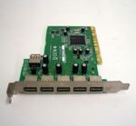 Adaptec AUA-5100B 1xPCI to 6xUSB Controller Card (adapter), OEM (адаптер)