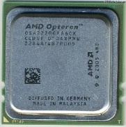    CPU AMD Second Generation Opteron Model 2220, 2.8GHz (2800MHz), 2x1MB Cache, Socket F Santa Rosa, OSA2220GAA6CX. -$199.