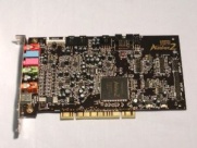      Sound card (sound blaster) Creative Audigy2 SB0240 6.1 Channels, PCI. -$49.