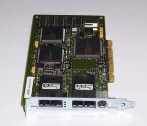 Compaq Netelligent 100 FDDI DAS Fibre Channel (FC) Controller, Dual Port, PCI, p/n: 242506-001, OEM ()