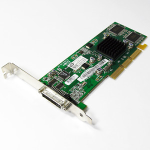 VGA card DELL/ATI Radeon RAGE128, TV out, 32MB, only DVI, AGP, low profile (LP), p/n: 0H0424, 109-81100-02, OEM ()