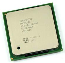 CPU Intel Celeron 2500/128/400 (2.5GHz), 478-pin FC-PGA2, Northwood-128, SL6ZY, OEM ()