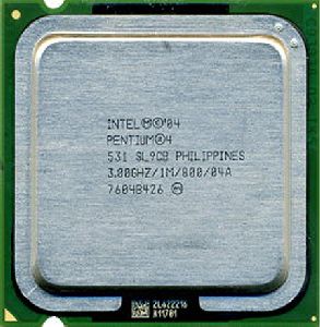 CPU Intel Pentium 4 531 3.0 3.0GHz/1024KB/800MHz (3000MHz), LGA775, Prescott, SL9CB, OEM ()