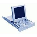 Hewlett-Packard (HP) J1470A Rackmount Flat Panel Monitor 15" TFT/Keyboard w/Trackball  (монитор в промышленном исполнении)