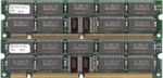 Sun Microsystems 128MB 60ns memory kit EDO ECC 50ns 168-pin DIMM SDRAM w/gold leads, p/n: 370-3199-01, OEM ( )