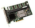 DELL PERC4/DC (LSI Logic MegaRAID 320-2 518 Series), SCSI Ultra320 (U320) RAID controller, 2 channel, 128MB Cache Memory/w BBU, PCI-X Bus, p/n: J4717, OEM ()