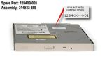 Compaq FDD/CD kit (Compaq CD-224E CR-ROM drive 24x, slim, p/n: 1977047A/FDD Mitsubishi MF355F-3496UC), на кронштейне 