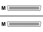 Hewlett-Packard (HP) SCSI External cable HD68 (68-pin)/HD68 (68-pin), P-P, 3m, p/n: A3639-63012, OEM ( )