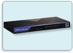Moxa NPort DE-309-8 Serial Device Server , 8 port BNC/UTP, 1 console port, 1 printer port, rackmount 1U  ( )