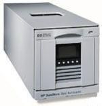 Hewlett-Packard (HP) SureStore 1/9 DLT1 SCSI LVD Desktop Autoloader, 6 slots, RS-232, 10/100Base-T, p/n: C7145-69150  (c )