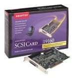 Controller Adaptec ASC-19160, ext: 1x50pin, int: 1x68pin, 1x50pin, Ultra160 (Ultra3) SCSI, up to 15 devices, PCI, OEM ()