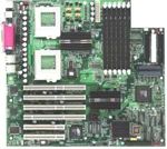 TYAN HEsl-T (S2688UGN) Dual PIII Tualatin S370 CPU motherboard, 6xDIMM SDRAM PC133 slots (up to 6GB), 2xSCSI Ultra160, 2xLAN 10/100 zero RAID ready, 2xPCI, 4xPCI-X, ExtATX, OEM (системная плата)