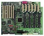 Motherboard Supermicro S2QE6, Quad CPU Xeon III up to 900MHz, up to 16GB PC100 SDRAM, ServersetIII HE, 2xU160 SCSI Adaptec AIC-7899W, 6xPCI-X, 1x10/100 Ethernet, onboard VGA, ATX, OEM (системная плата)