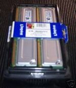 Kingston/IBM KTM-M600K2/512 Rambus 512MB (256MBx2) RIMM RDRAM Memory Kit, PC600, FRU: 39P7287, OEM ( )