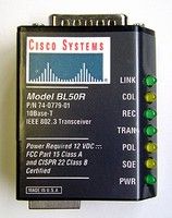 CISCO Systems BL50R 10Base-T IEEE 802.3 Transeiver, p/n: 74-0779-01  ()