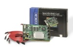 RAID Controller LSI Logic MegaRAID SATA 300-8X, 8 channel SATA, 128MB Cache, RAID levels: 0, 1, 5, 10, 50; PCI-X, OEM ()