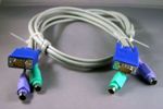 HP/Compaq 12-Foot KVM Cable VGA/KB/MOUSE , p/n: 127016-001, OEM ()