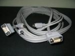 Hewlett-Packard (HP) J1463A HP Console Switch cable VGA/KB/MOUSE, 15 ft, OEM ()