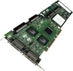 AMI/LSI Logic MegaRAID Elite 1500 (Series 467) Ultra2 SCSI 2-channel controller, no RAM, BBU, PCI-X, Raid Levels: 0,1,3,5,10,30,50, OEM ()