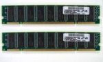 IBM RS/6000 pSeries SDRAM II DIMMs 1GB (2x512MB) Memory Kit, PC66 (66MHz), ECC, 200-pin, p/n: 09P0482, FRU: 09P0491, OEM ( )