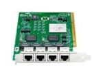 Hewlett-Packard (HP) NC340T Quad Port (4 channel) 10/100/1000Base-T Gigabit Ethernet NIC card (network server adapter), PCI-X, p/n: 389996-001, 389931-001, D34730-003, OEM ( )