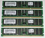 IBM RS6000 1GB module from DDR SDRAM Memory Kit (4x1GB), PC-2100, ECC, Reg, 208-pin, p/n: 53P3230, OEM ( )