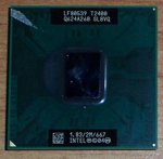 CPU Intel Pentium Core Duo T2400 1.833GHz/2MB/667MHz, Socket M 478-pin Micro-FCPGA, SL8VQ, OEM ()